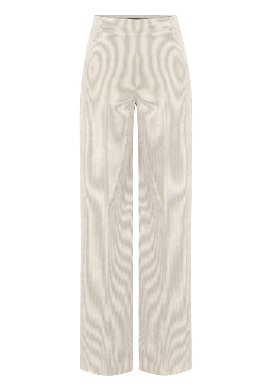 

Широкие брюки со складками DRYKORN Before, капучино