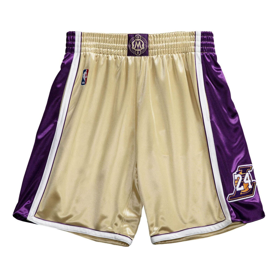 

Спортивные шорты Mitchell & Ness NBA Authentic Hall Of Fame Los Angeles Lakers Kobe Bryant 1996-2016 Shorts 'Gold Purple', золотой