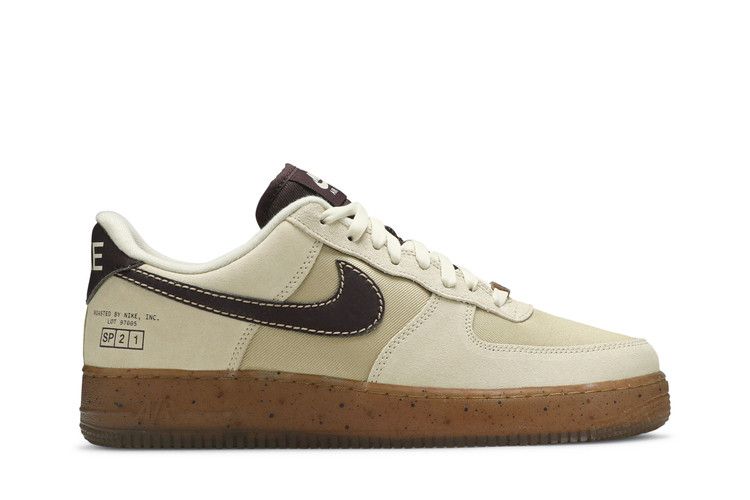 Кроссовки Nike Air Force 1 Low 'Coffee', кремовый — фото 2