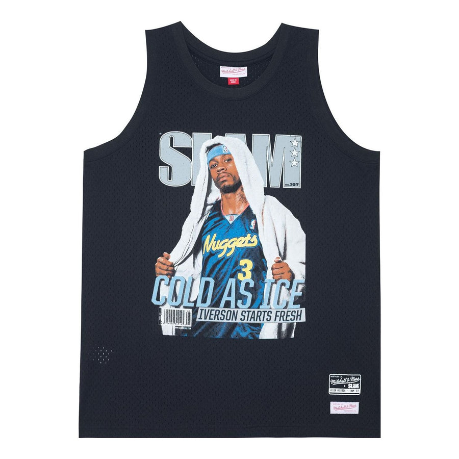 

Баскетбольное джерси Mitchell & Ness x SLAM SS22 SW