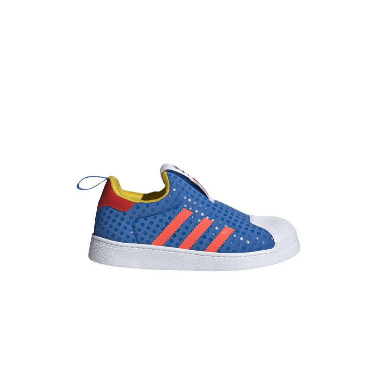 

Кроссовки adidas LEGO x Superstar 360 J 'Shock Blue', синий