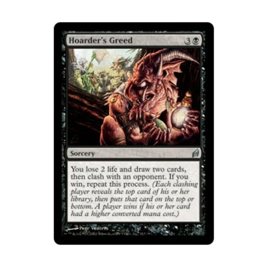 

CCG Жадность накопителя (U), MTG - Lorwyn