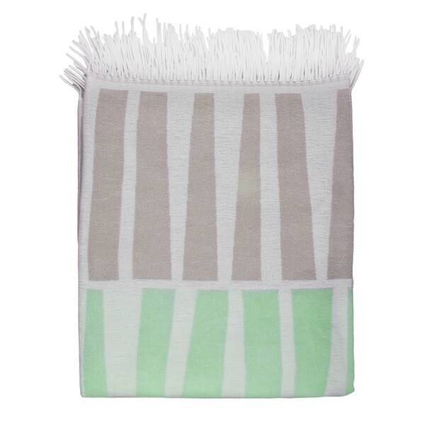 

Плед Aranda Amanda Cotton Acacia, 200 см цвет lindgrün/grau