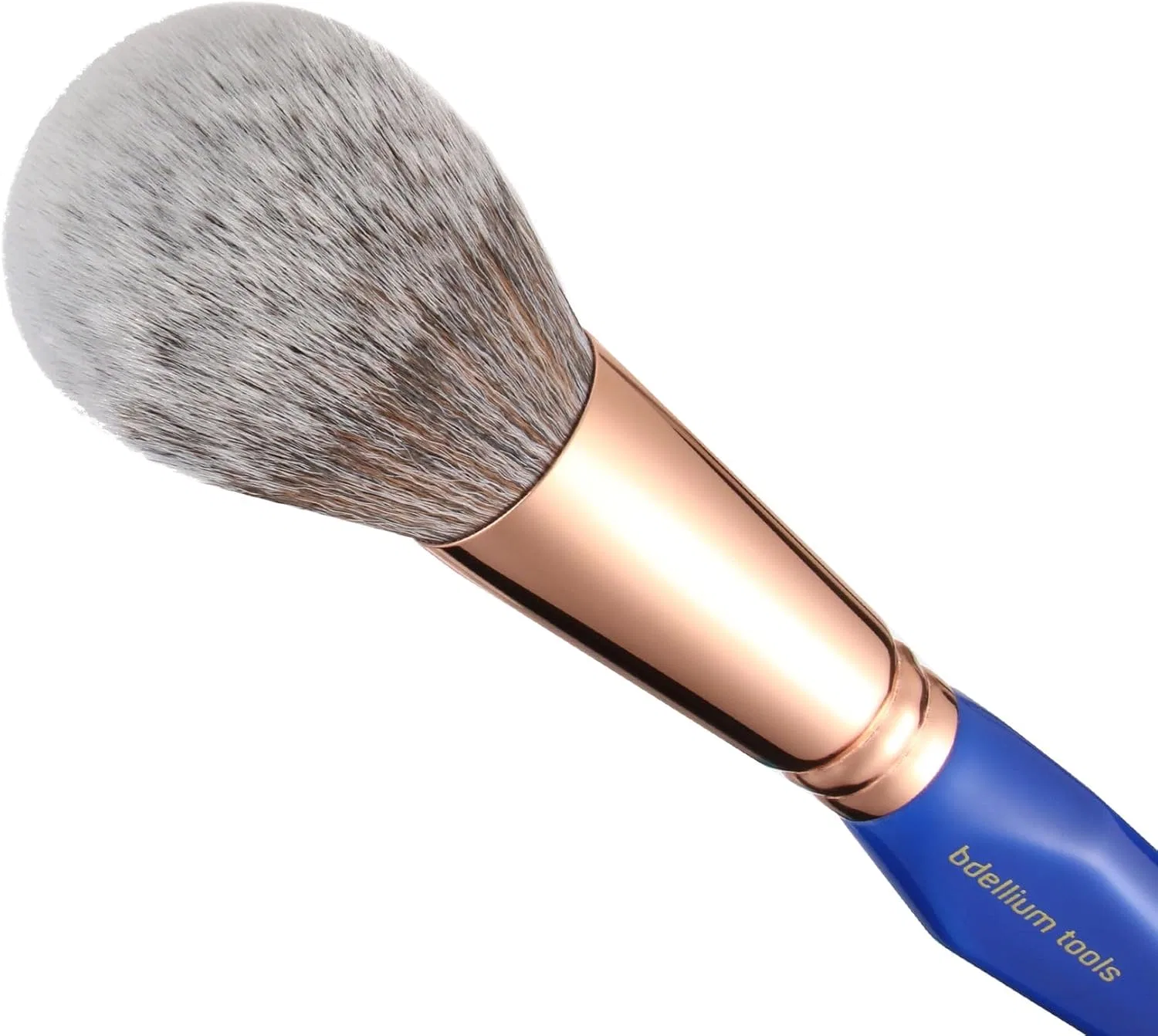 Кисть для бронзера Bdellium Tools Golden Triangle 996 Large Bronzer, синяя, 1 шт — фото 4