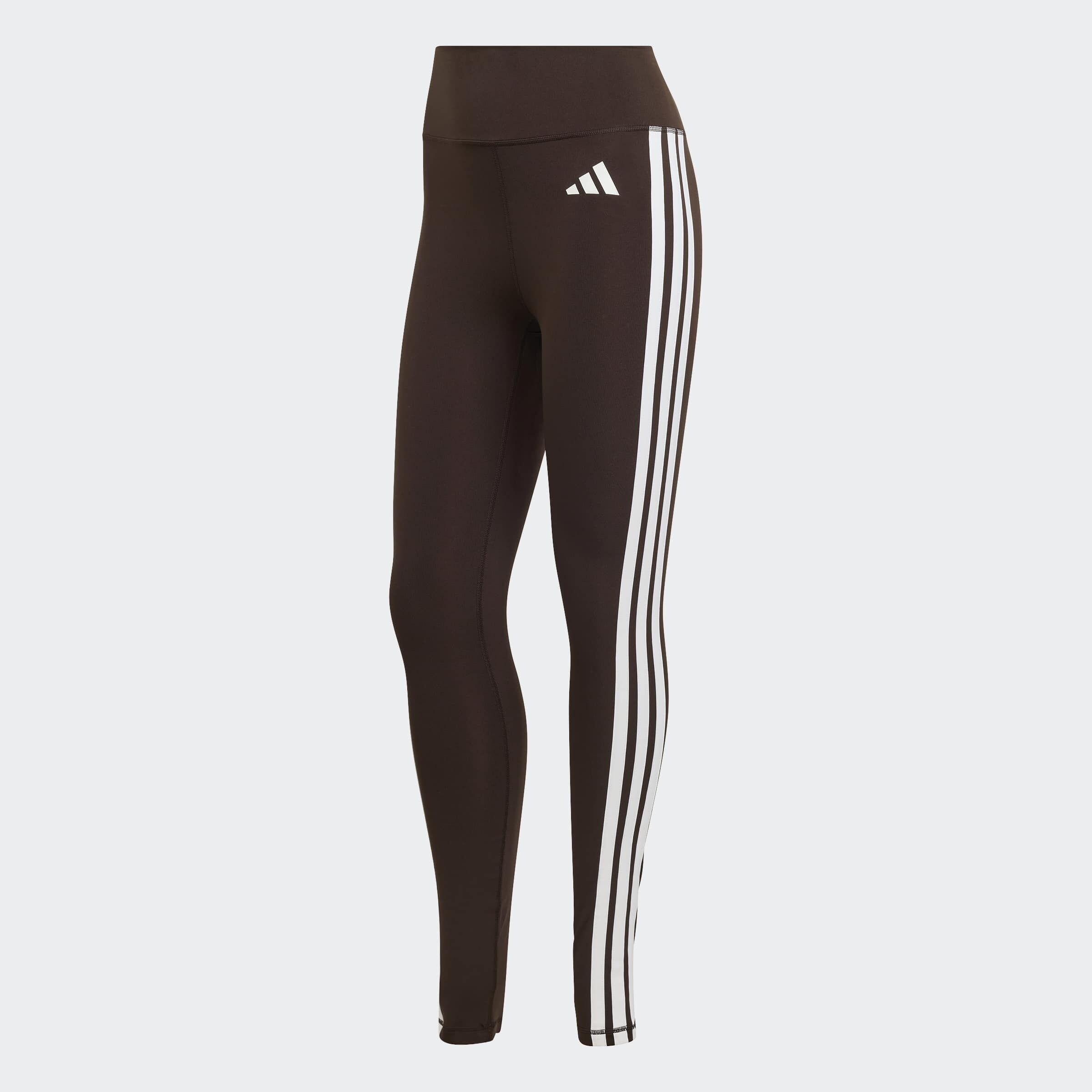 Adidas Performance Узкие спортивные штаны 'Optime Essentials' в коричневом цвете — фото 2