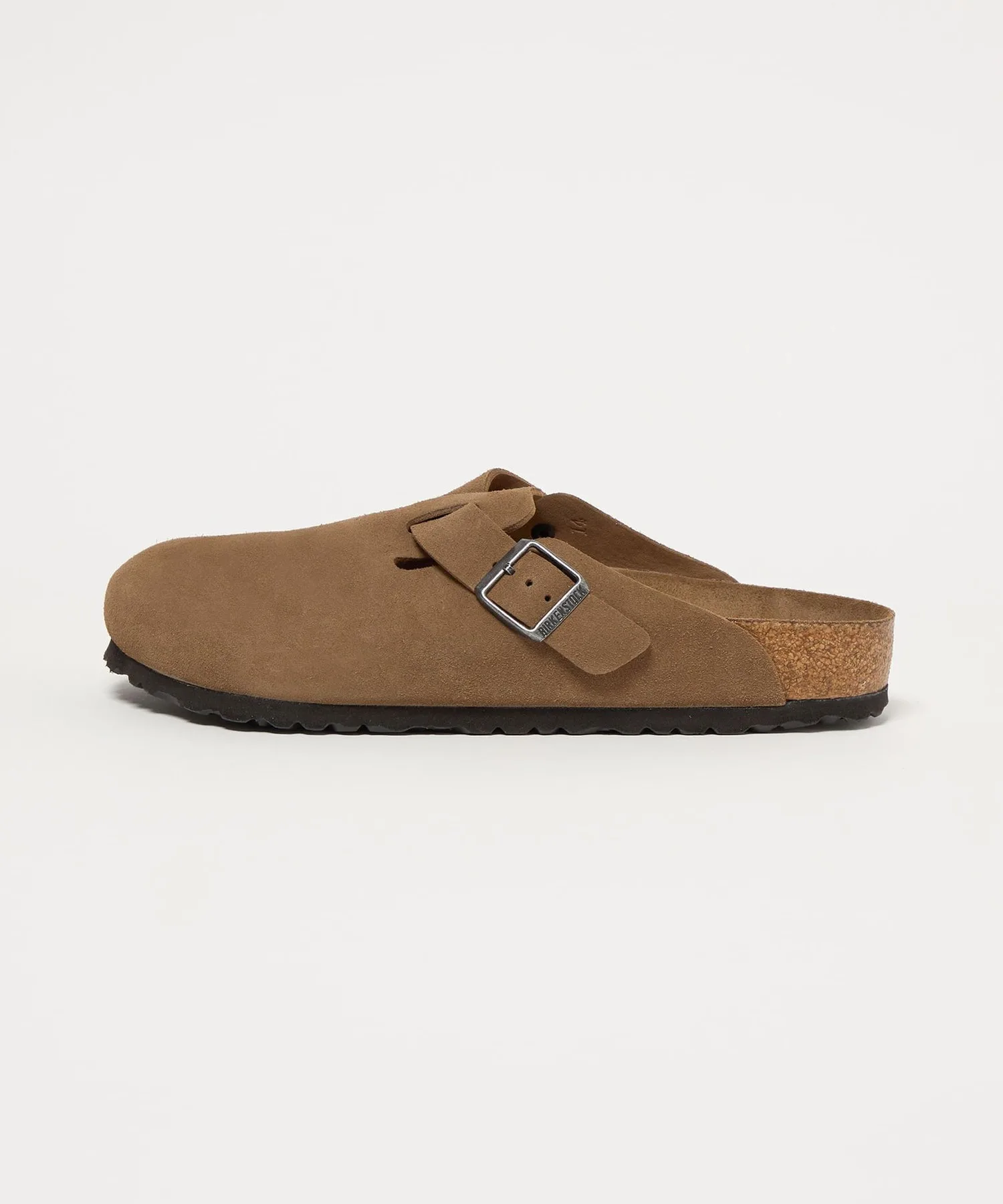 Мужские сандалии BIRKENSTOCK Boston из замши коричневые