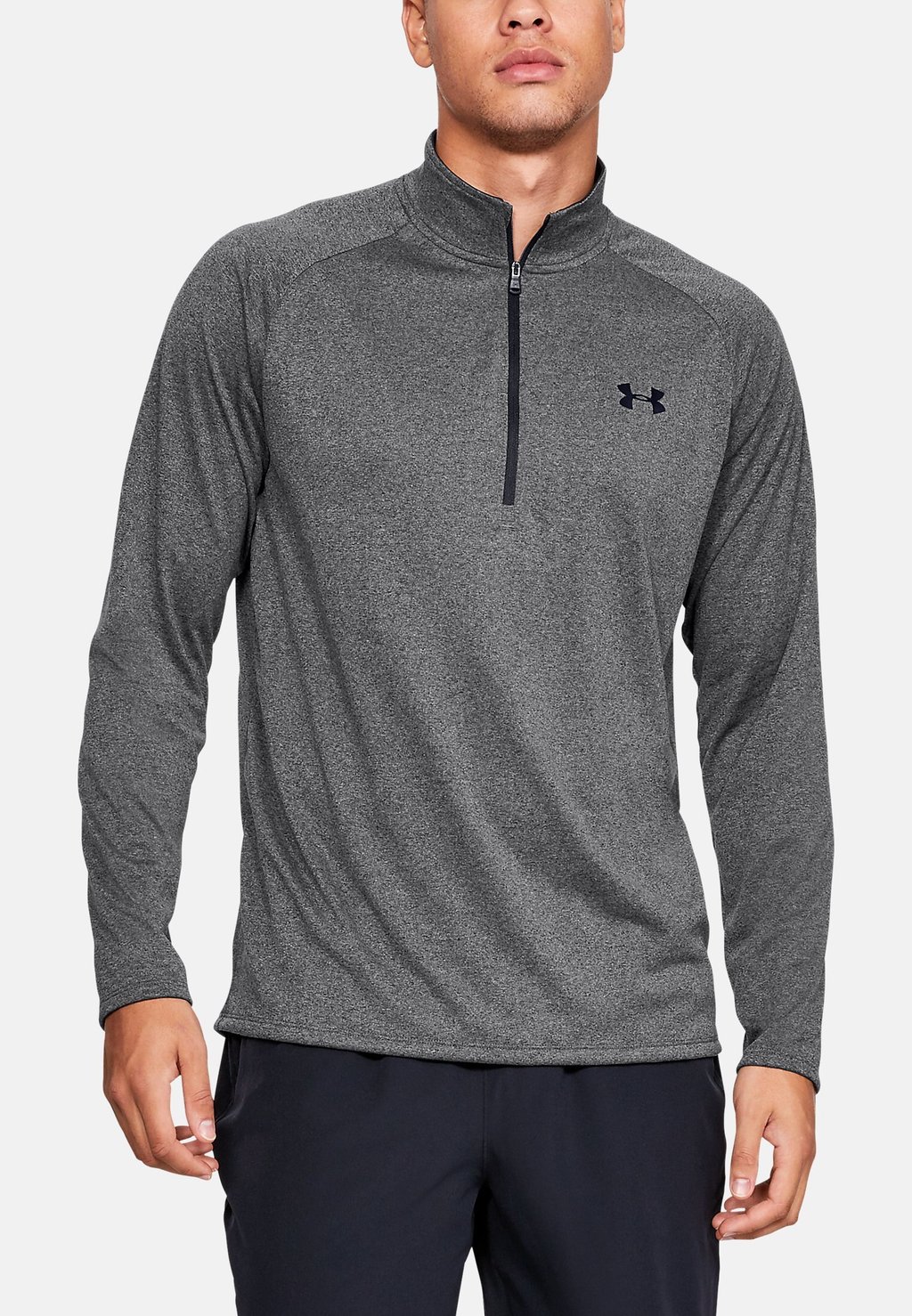 

Рубашка с длинным рукавом Under Armour TECH 1/2 ZIP, цвет Carbon Heather, Серый, Рубашка с длинным рукавом Under Armour TECH 1/2 ZIP, цвет Carbon Heather