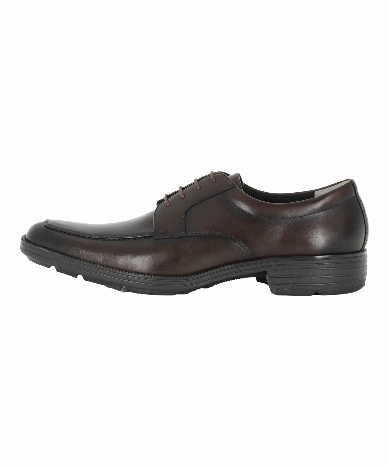 Мужские кожаные туфли MoonStar BW4603 Balance Works, Dark brown — фото 4