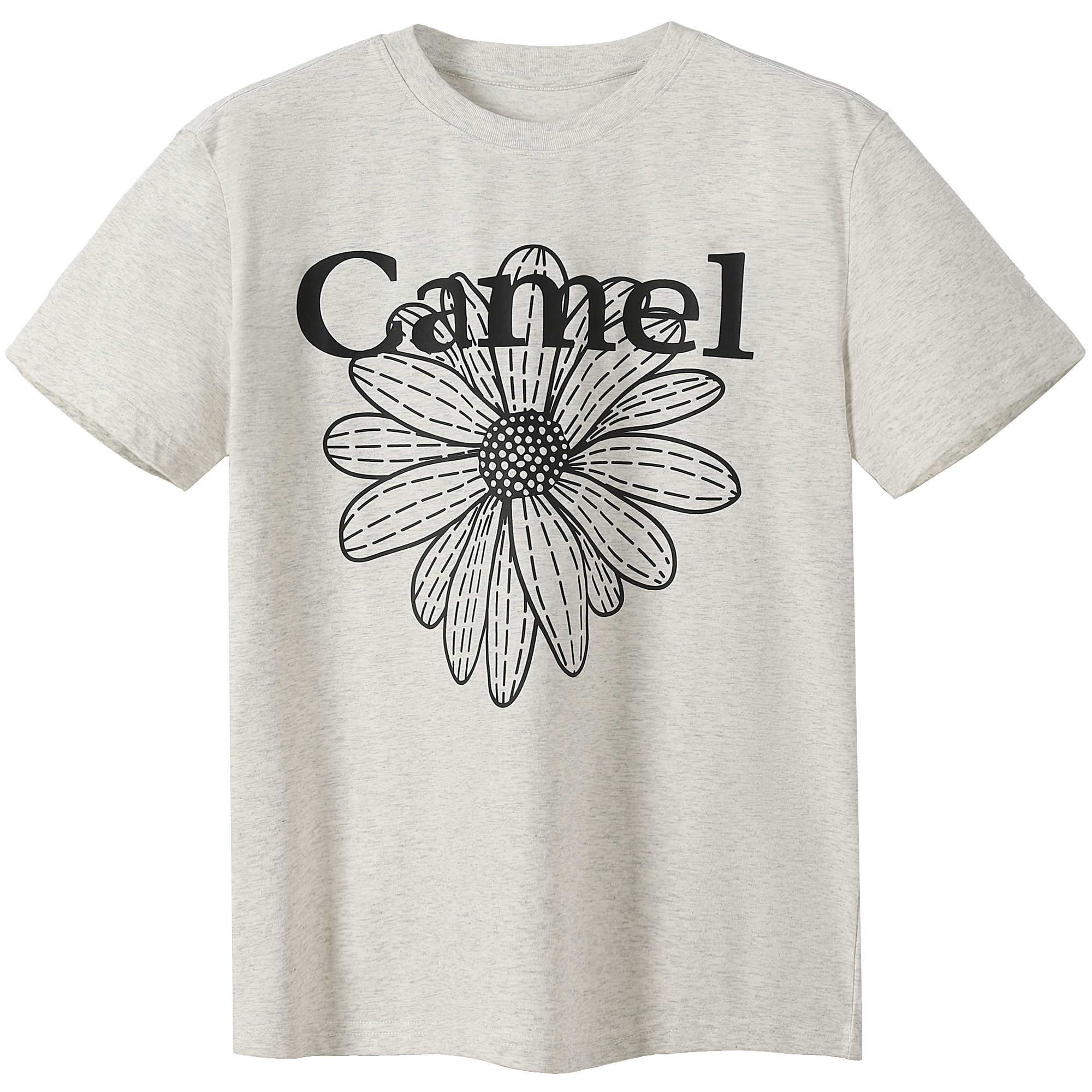 

Футболка Women's Crew Neck Moderate Straight Fit CAMEL, phantom черный