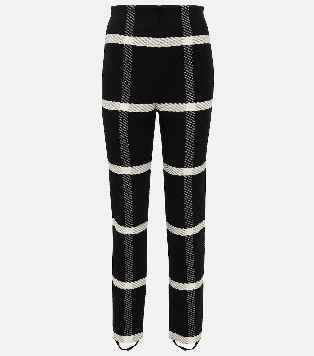

Леггинсы из смесовой шерсти в клетку ALAÏA, разноцветный