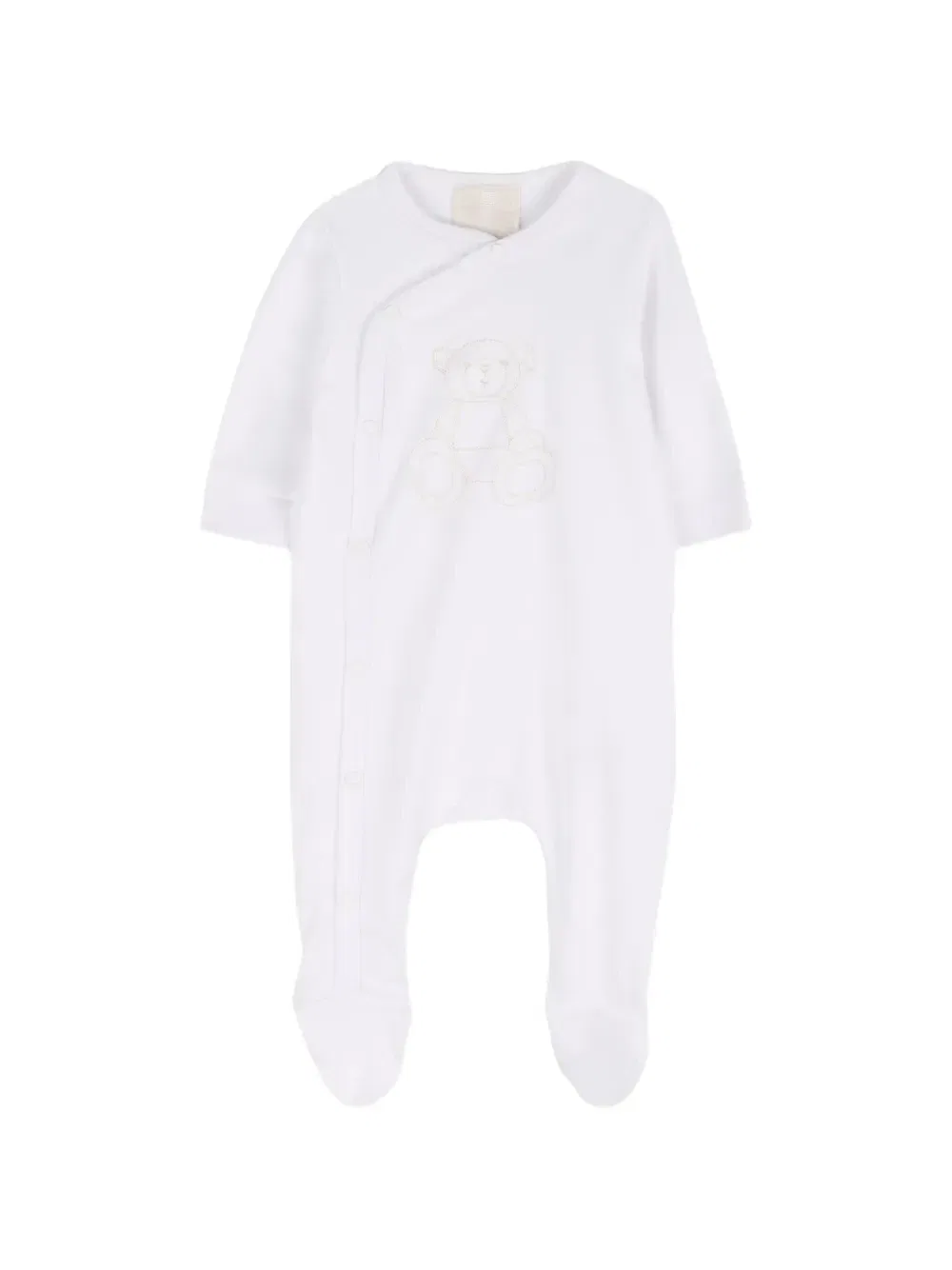 Пижама с вышивкой Givenchy Kids, белый — фото 3