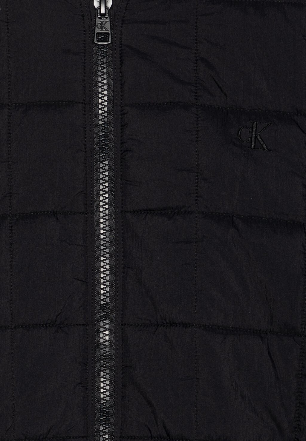 

Зимняя куртка QUILTED ZIPPED Calvin Klein, черный