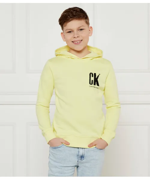 

Толстовка Regular fit Calvin Klein Jeans, желтый