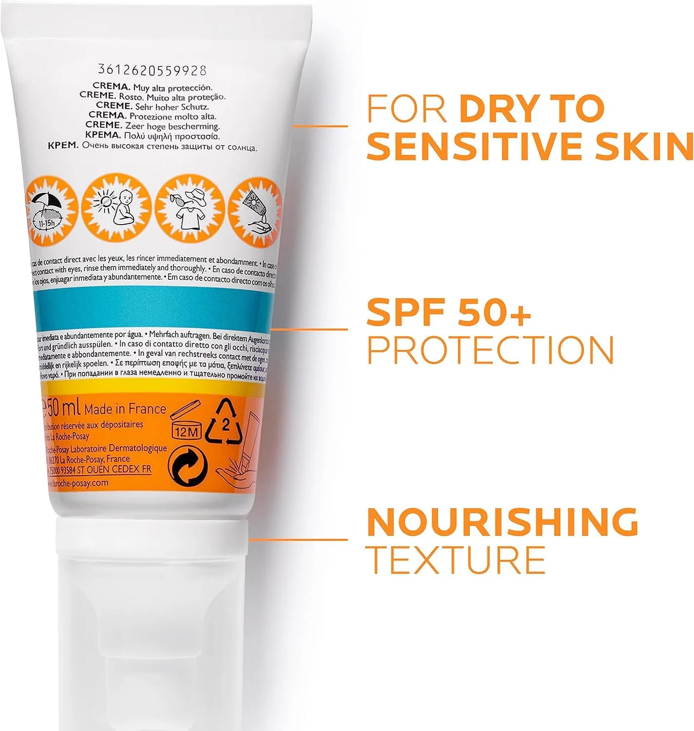 Солнцезащитный крем La Roche-Posay Anthelios Ultra SPF 50 La Roche-Posay — фото 2