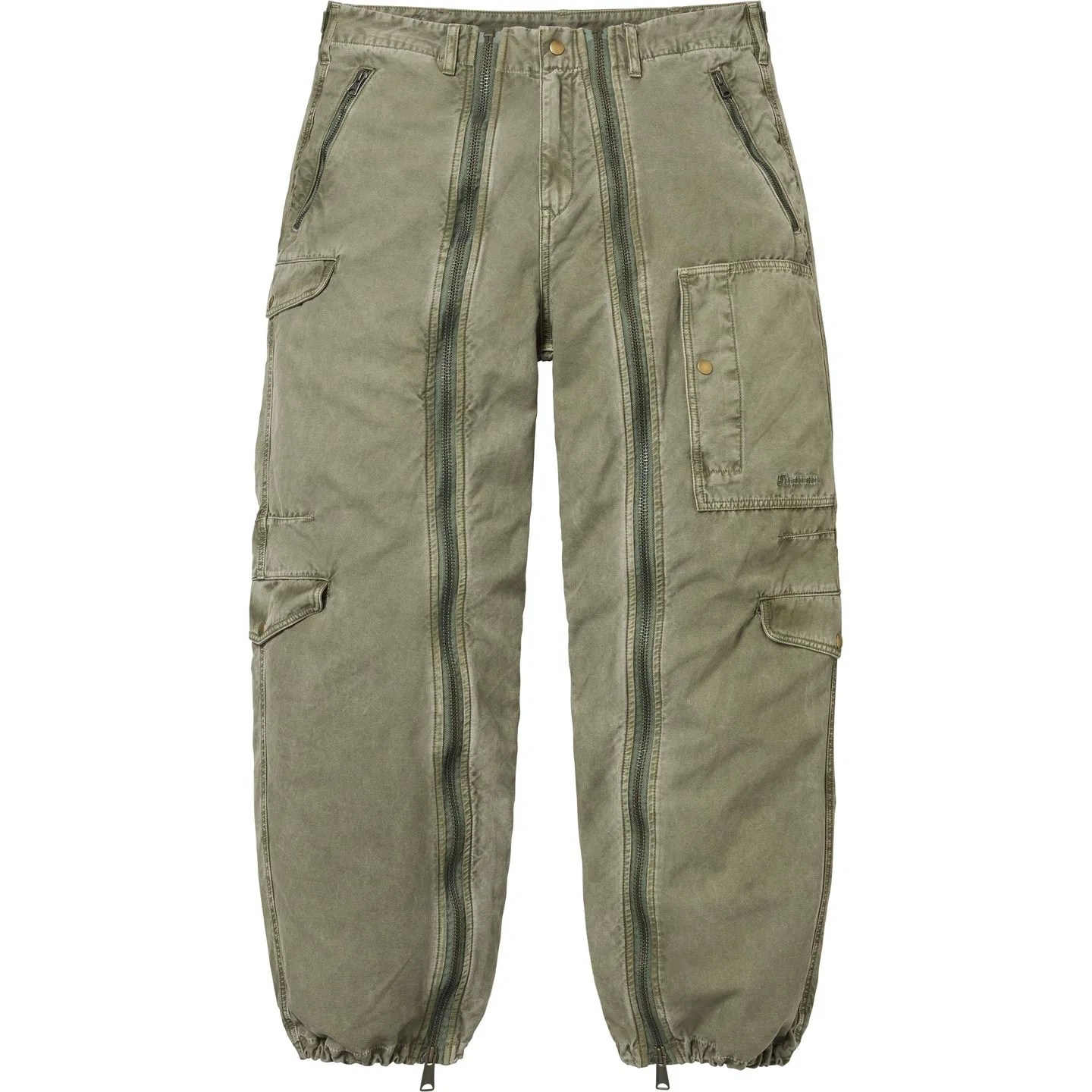 Карго-штаны Supreme x Alpha Industries SS26 Army Green