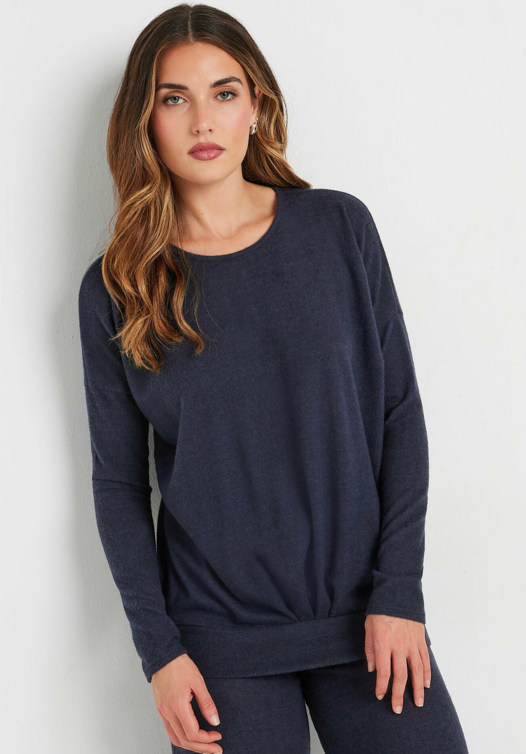 

Джемпер SOFT TOUCH PLEATED Long Tall Sally, темно-синий