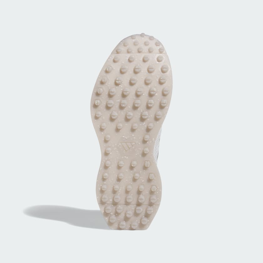 Женские кожаные кроссовки для гольфа Adidas S2G 25 без шипов, белый/серебряный — фото 4