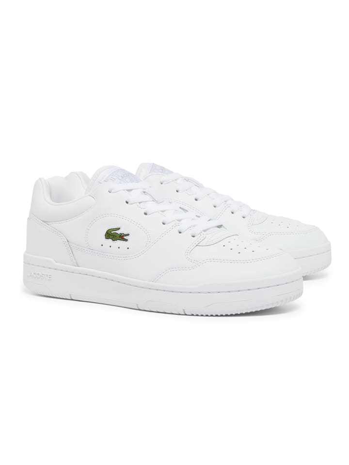

Кроссовки на шнуровке Lacoste, белый