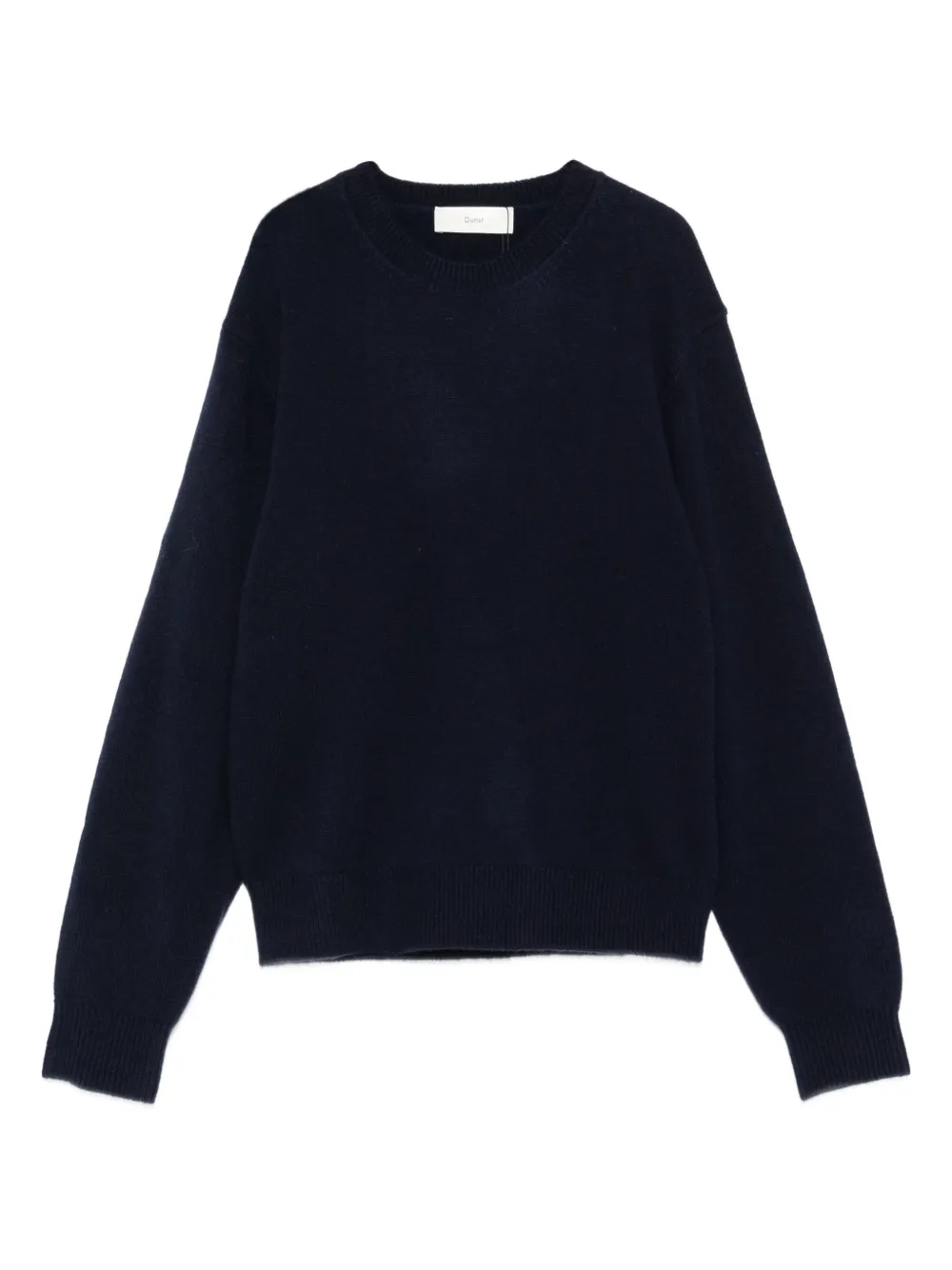 

Джемпер с круглым вырезом и длинными рукавами DUNST, синий