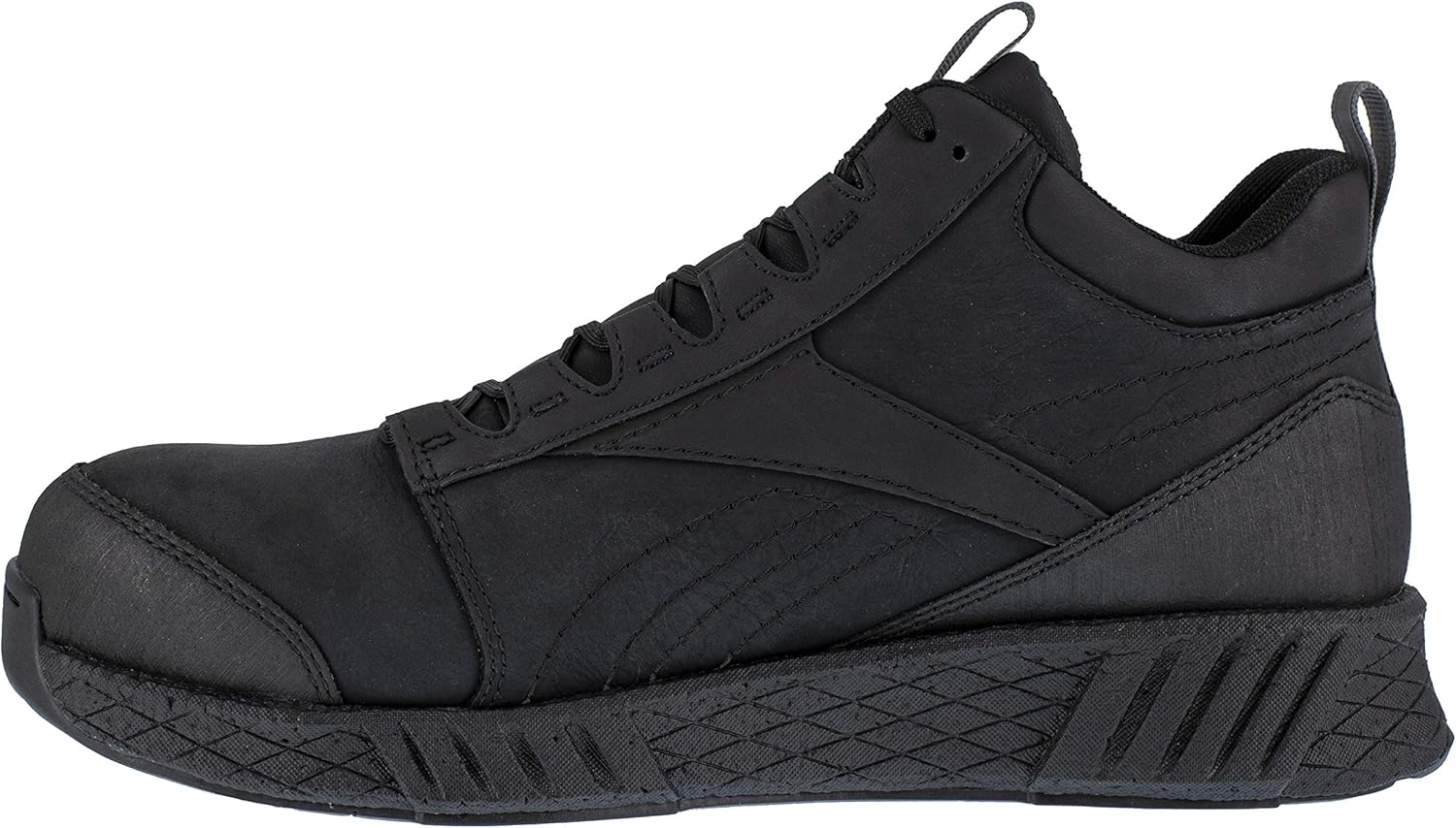 Мужские оксфорды Reebok Work Fusion Formidable с защитным носком и средней посадкой, черный — фото 3