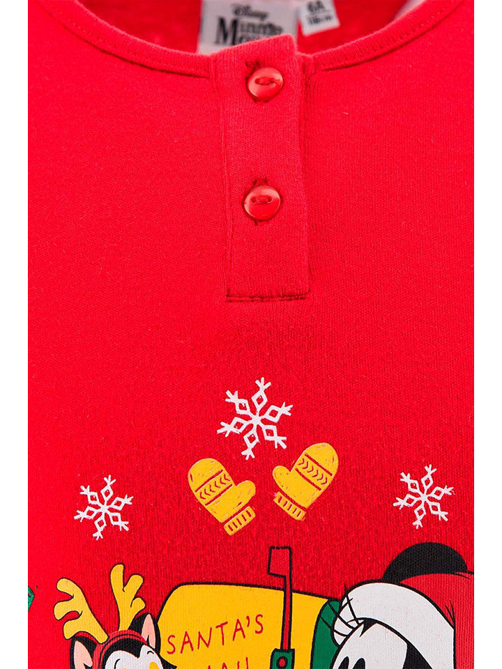 Disney Minnie Mouse Пижама "Минни" красного цвета — фото 4