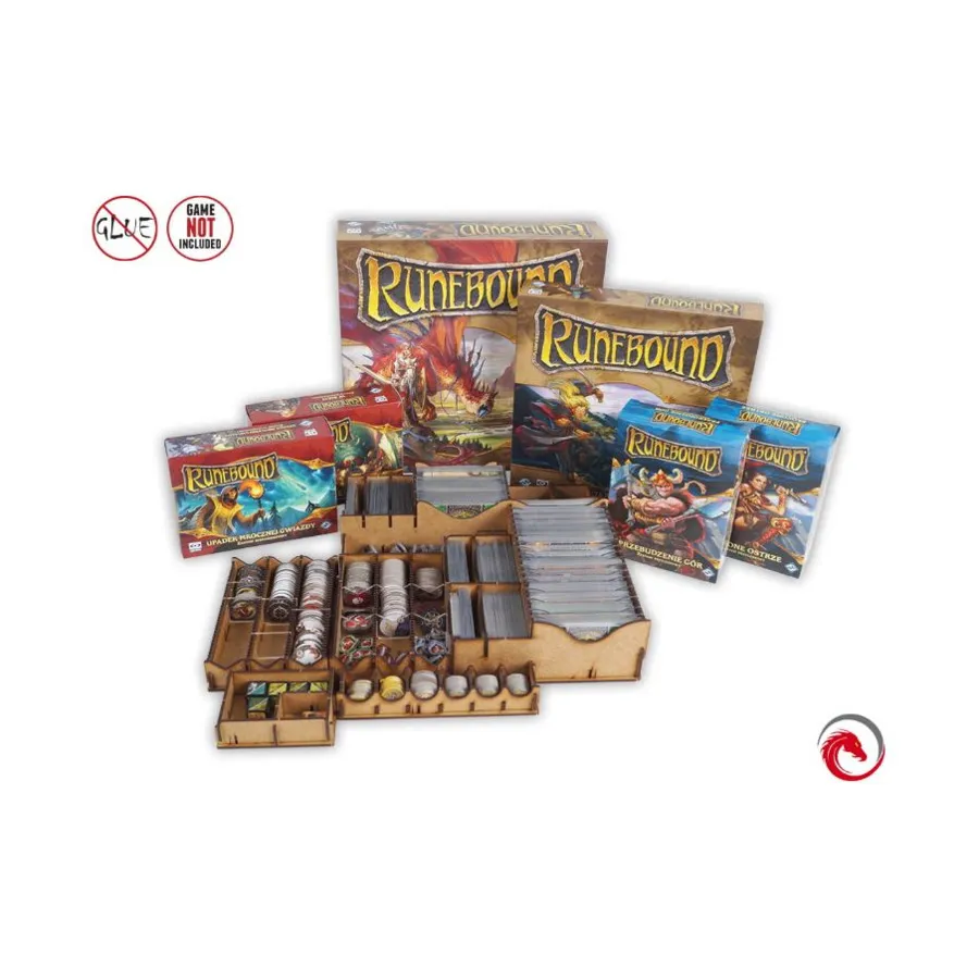 

Вставка для Runebound 3-го издания и расширения, Box Inserts (E-Raptor)