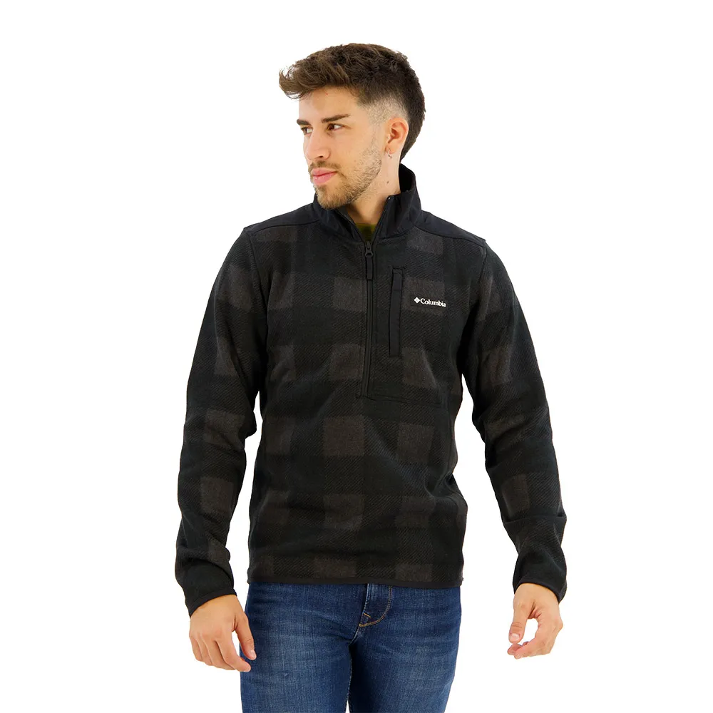 

Флис Columbia Sweater Weather Printed II half zip, черный