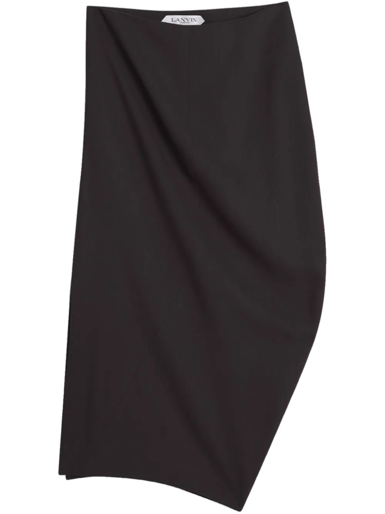 

Lanvin юбка асимметричного кроя, черный