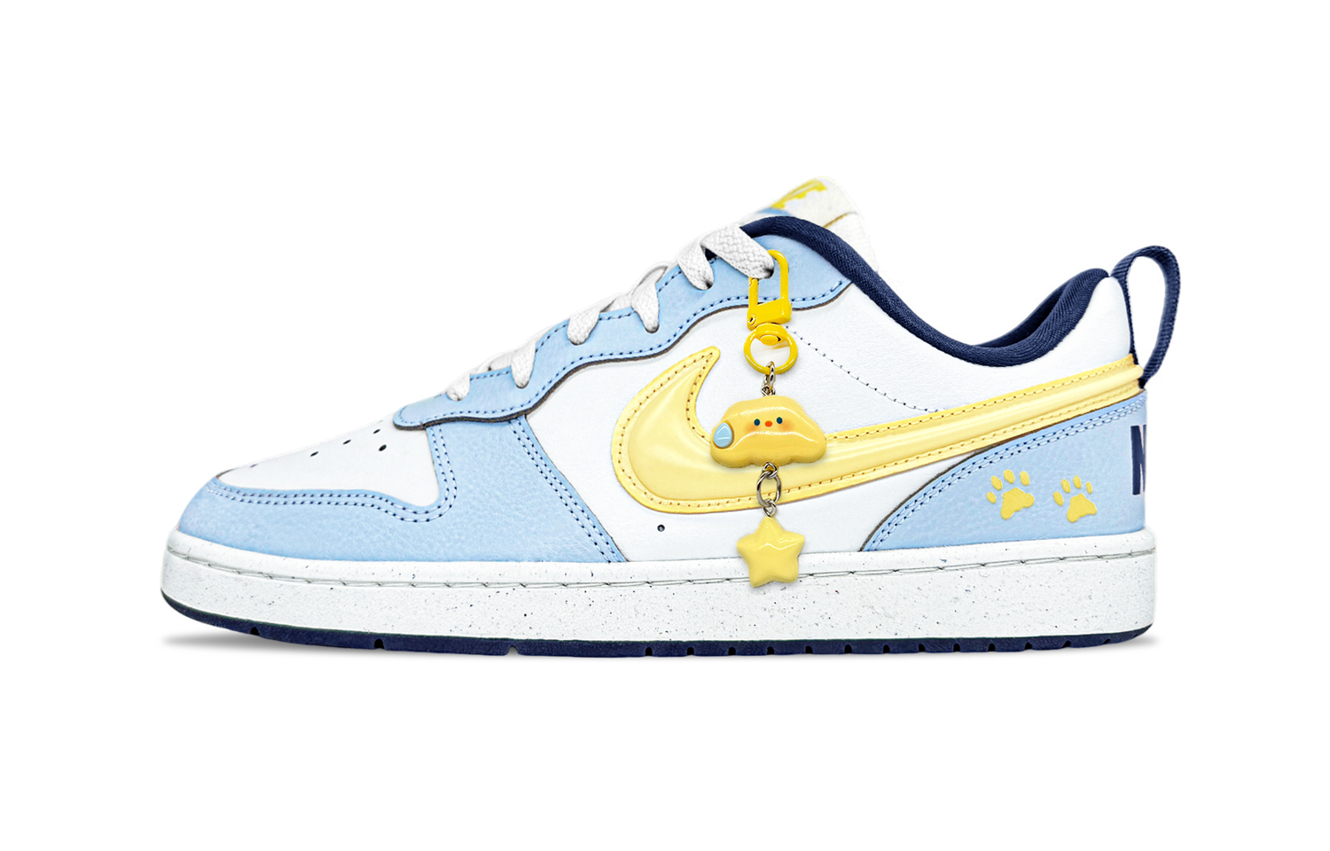 

Кроссовки для скейтбординга Court Borough детские унисекс Nike, синий