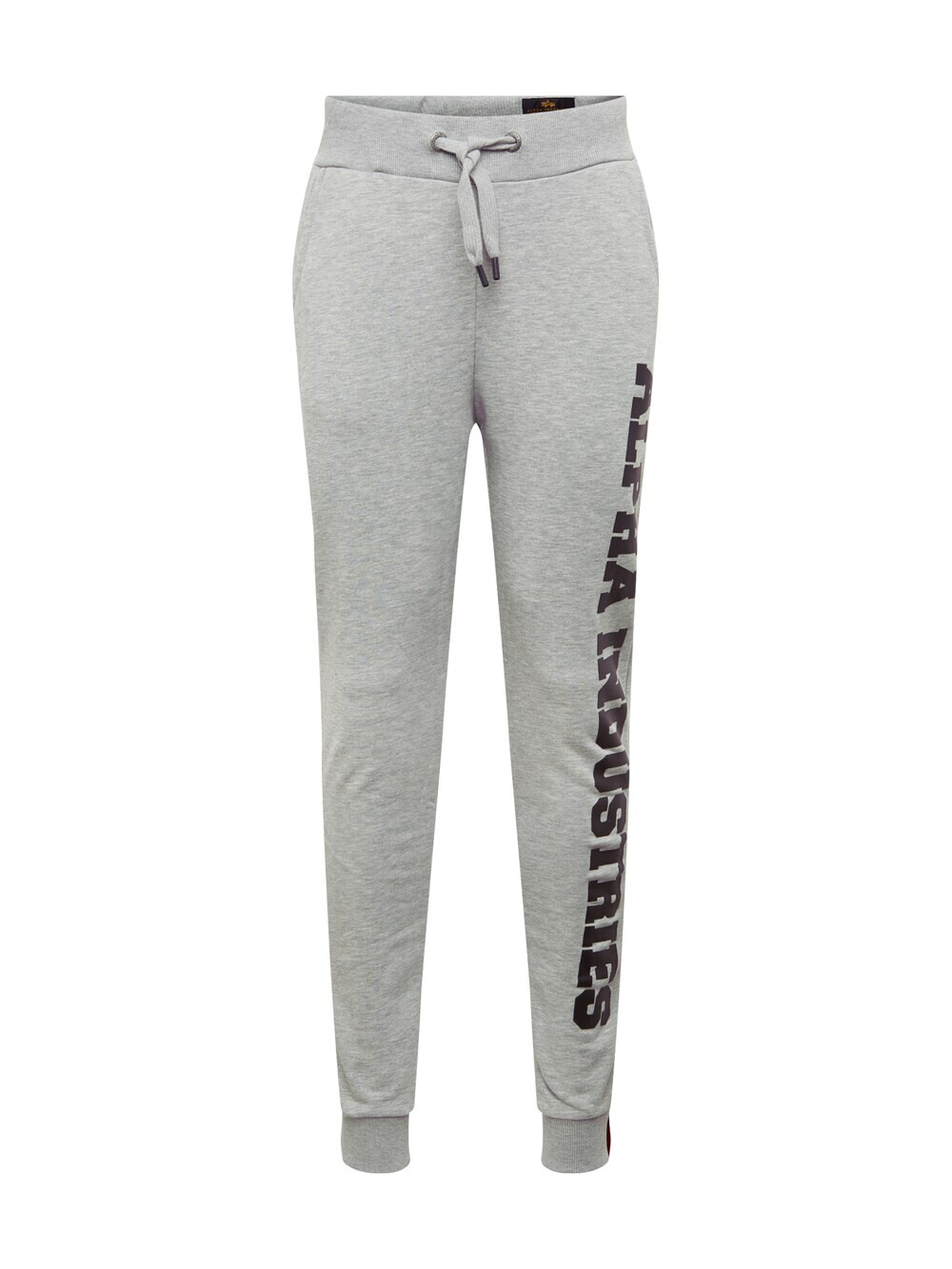 

Зауженные брюки Alpha Industries, пестрый серый