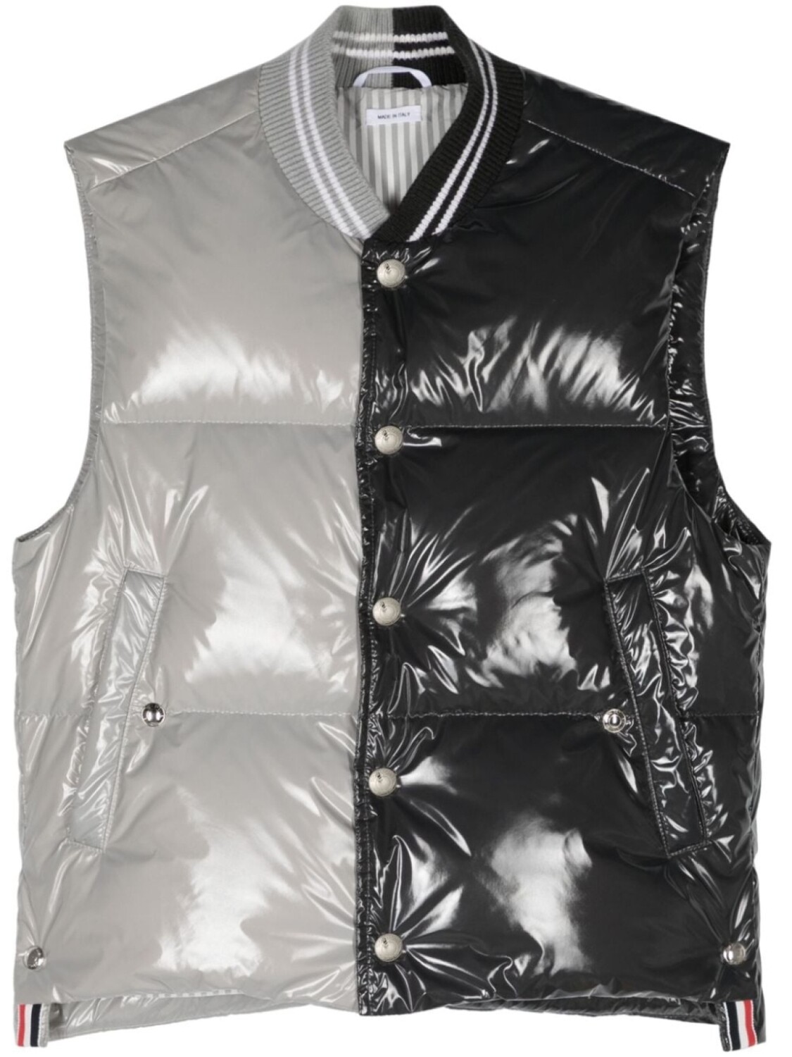 

Thom Browne дутый жилет, желтый