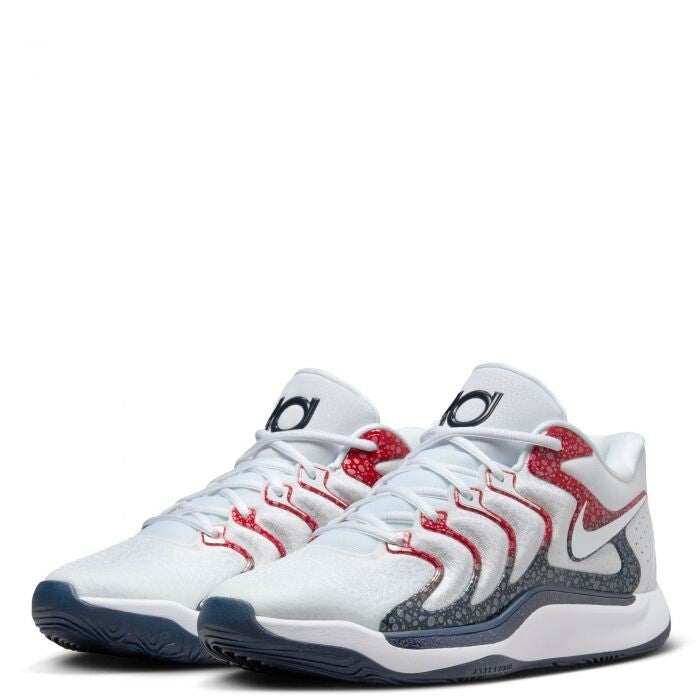 

Nike KD 17 USA FJ9487-101 Мужские баскетбольные кроссовки Белый Синий Красный