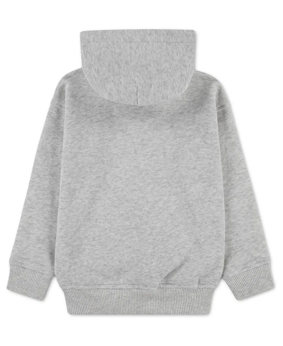 Детская толстовка с капюшоном и логотипом Essential Logo для мальчиков 2T-5T Abercrombie Kids, серый — фото 2