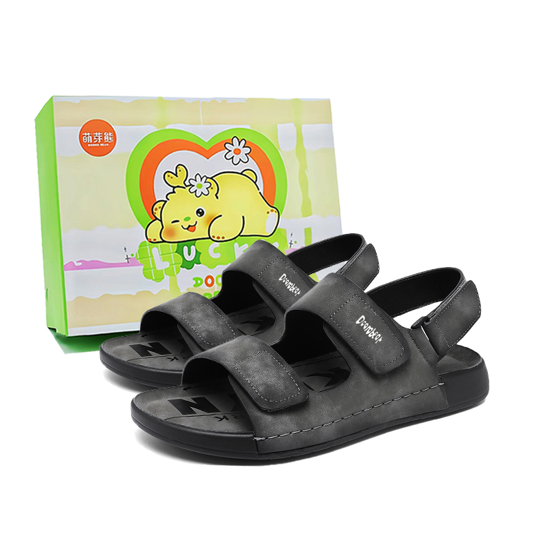 

Budding Bear Пляжные сандалии мужские серые в коробке, цвет Gray Box
