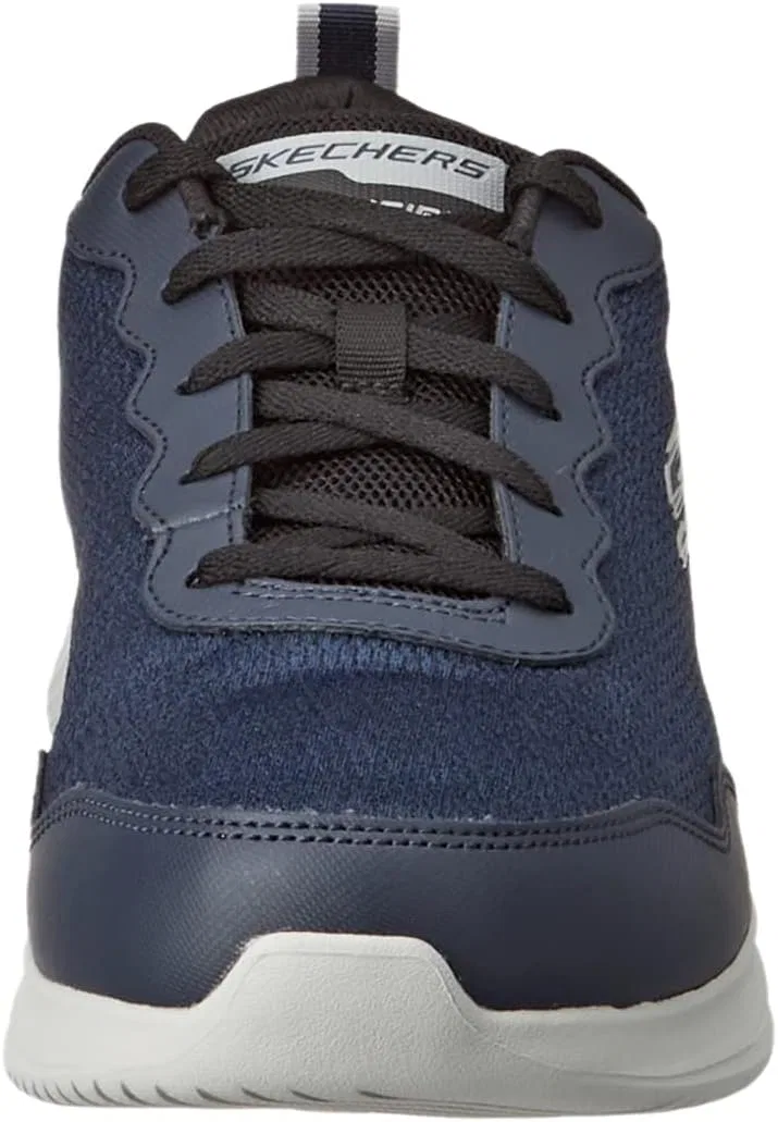 Мужские кроссовки Skechers Ultra Flex 3.0, Navy Textile Synthetic Black Trim — фото 2