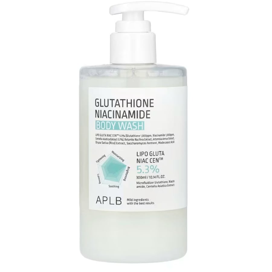 

APLB Glutathione Niacinamide Body Wash Гель для душа с глутатионом и ниацинамидом 300 мл