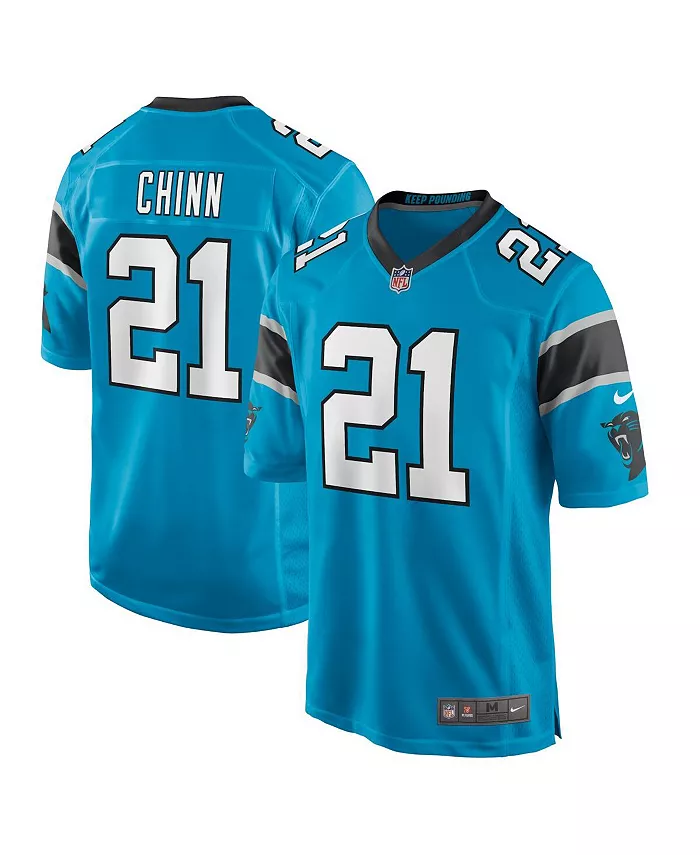 

Мужская игровая футболка Jeremy Chinn Carolina Panthers Nike, мультиколор