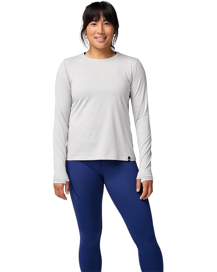 

Лонгслив Brooks Luxe Long Sleeve, цвет Heather Light Ash