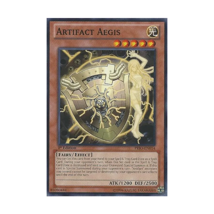 

CCG Артефакт Эгида (Обычный), Yu-Gi-Oh - Primal Origins - Singles