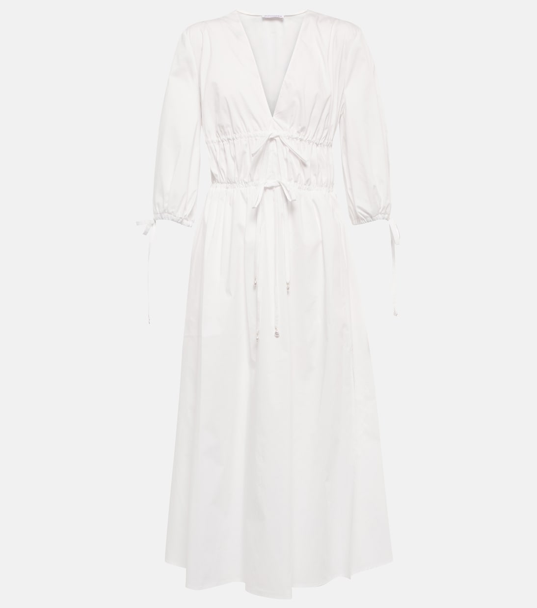 

Длинное платье Donrine из хлопковой смеси Altuzarra, Natural White