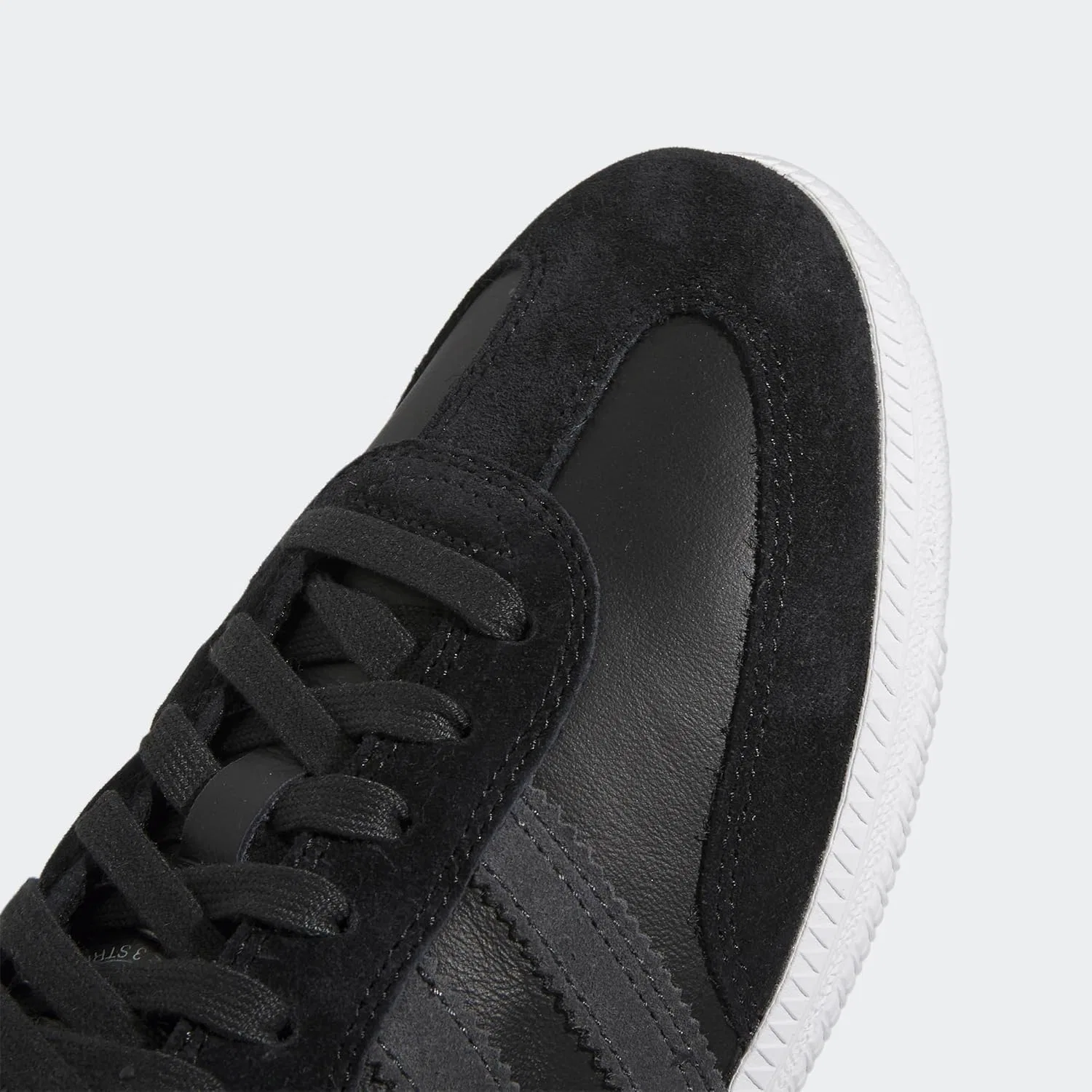 Кроссовки Samba Adv, adidas, Core Black/Carbon/Silver Metallic — фото 2