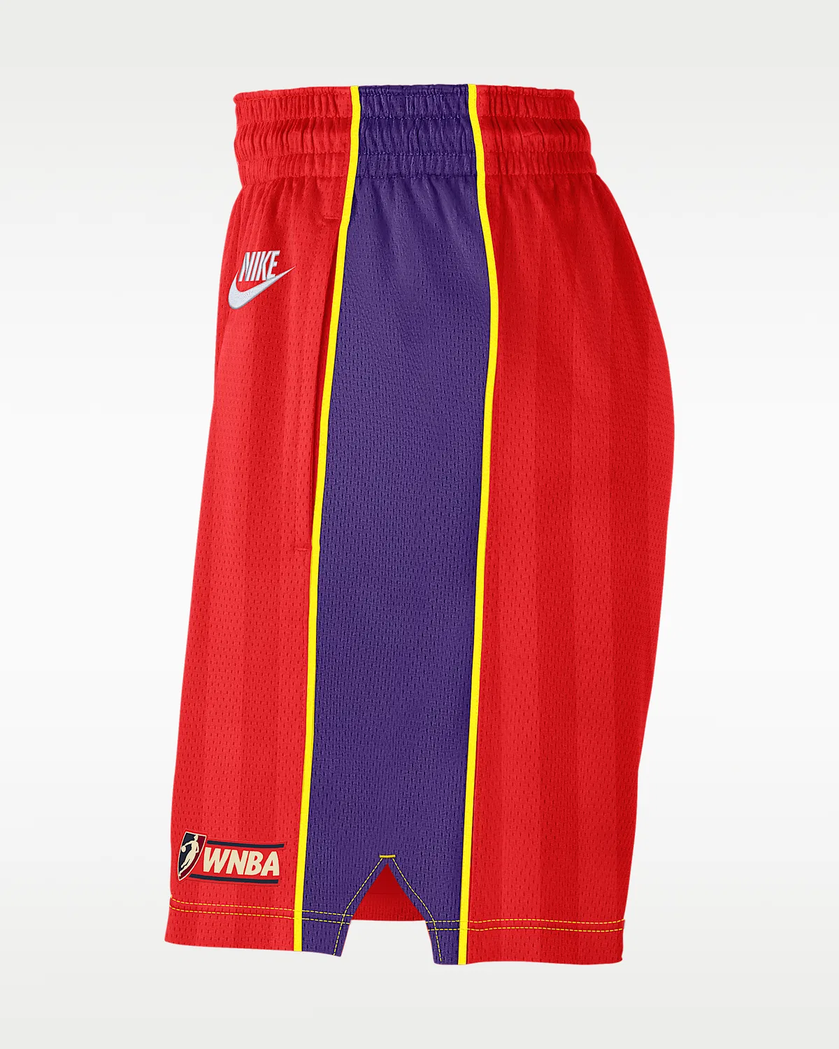 Nike Women's Dri-FIT Victory шорты до колена Phoenix Mercury Court Origins, Chile Red/Field Purple/Opti Yellow — фото 3