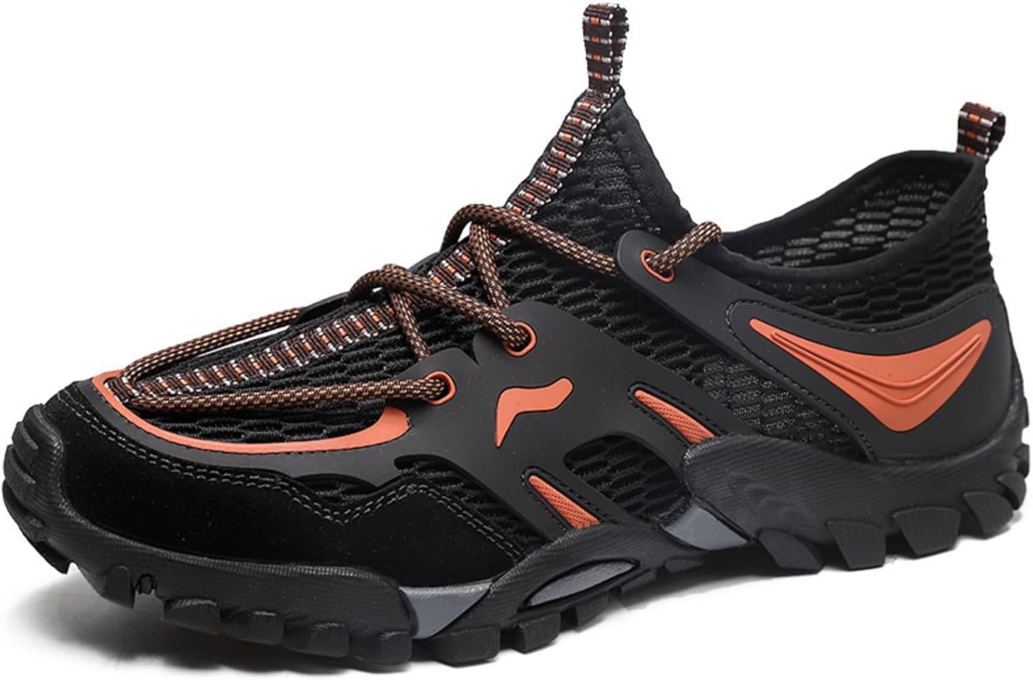 

Быстросохнущие легкие походные кроссовки с нескользящей подошвой Azttoztto, черный