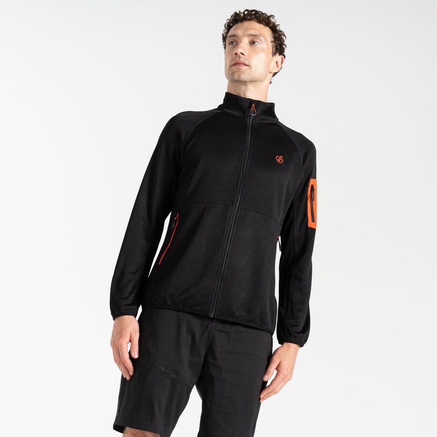 

DARE 2B Мужская флисовая флисовая куртка для лыжного спорта, текстурированная, с карманами - Torrek