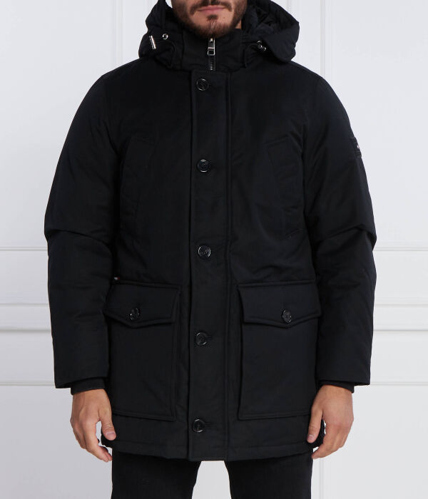 

Пуховик Rockie без меха парка Regular fit Tommy Hilfiger, черный