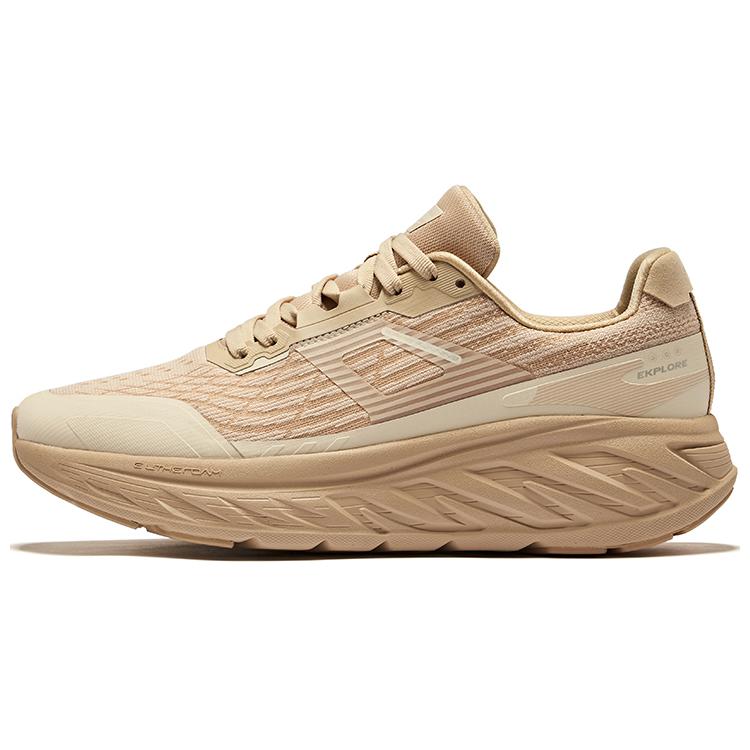 

Мужские легкие низкие беговые кроссовки с амортизацией Erke Warm Linen Oat, цвет Warm Linen/Oat