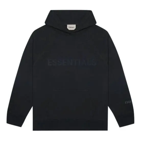 

Толстовка fw20 3d silicon applique hoodie 'black' 192ho202000f Fear Of God Essentials, черный