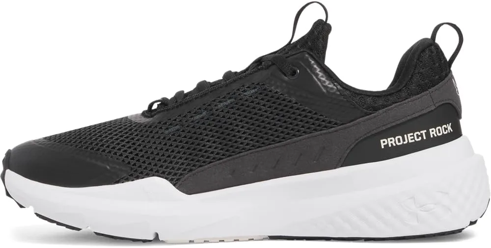 Мужские тренировочные кроссовки Under Armour Project Rock Blood Sweat Respect 5, черно-белый — фото 3