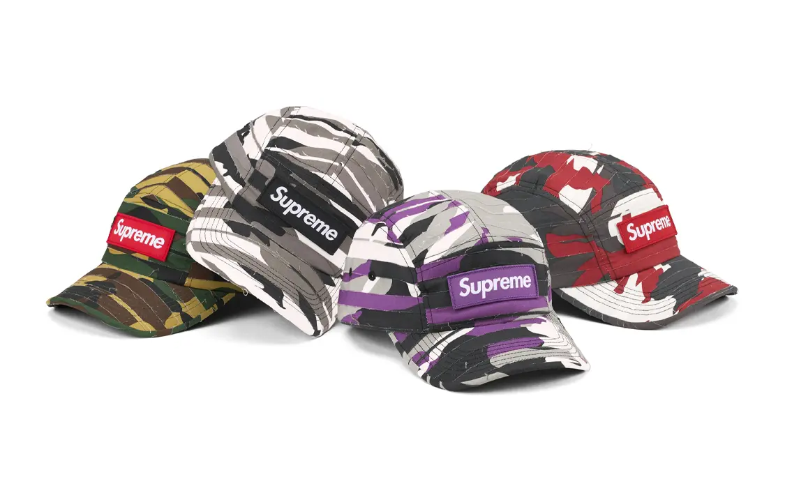 

Кепка Supreme Layered Camo, серый