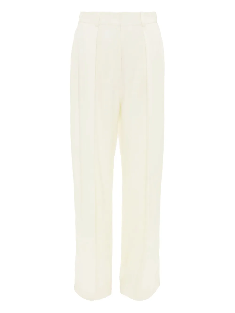 

Широкие брюки со складками VICTORIA BECKHAM, нейтральный